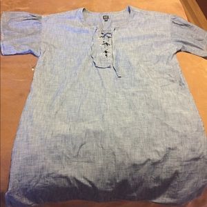 Gap denim tunic shirt/dress